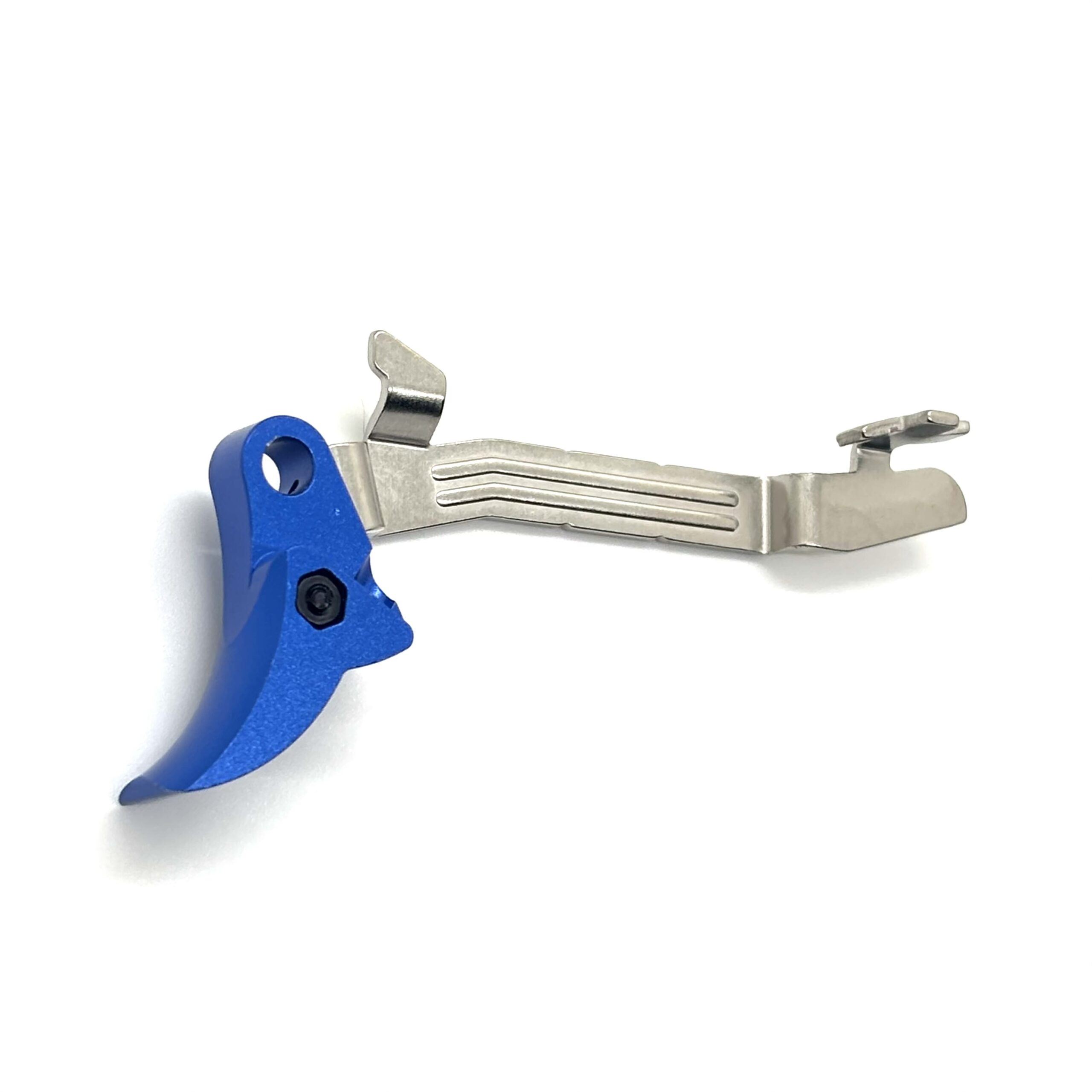 Glock-Mod Glock 43 43X 48 FRT V2 DROP IN Trigger Bar Kit / Flat or Curve Aluminum Shoe w/ Steel Curved Trip — image 2
