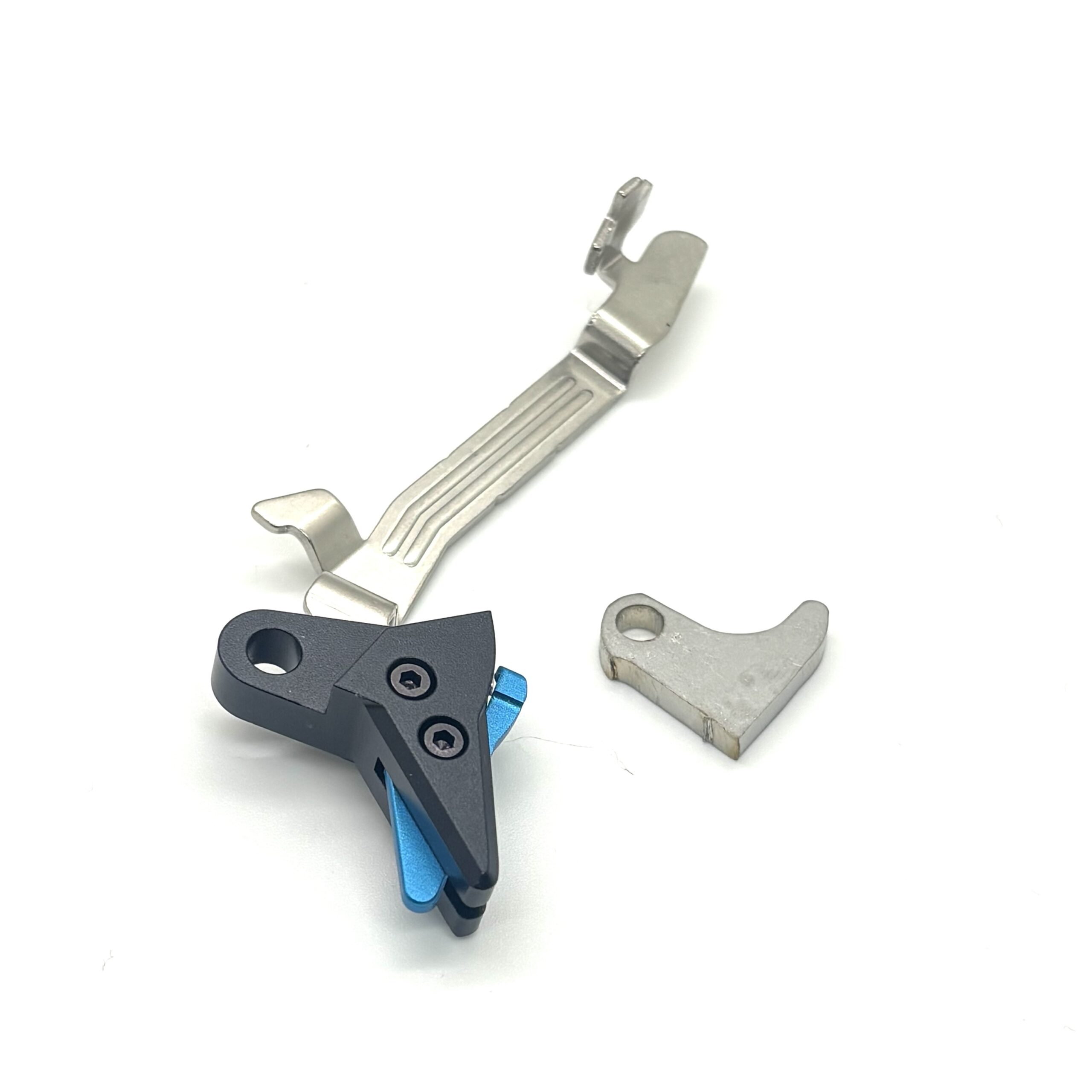 Glock-Mod GLOCK 43 43X 48 FRT V3 TRIGGER BAR COMPLETE KIT / 6061 Aluminum Shoe + Slimline Bar + Steel Curved Trip