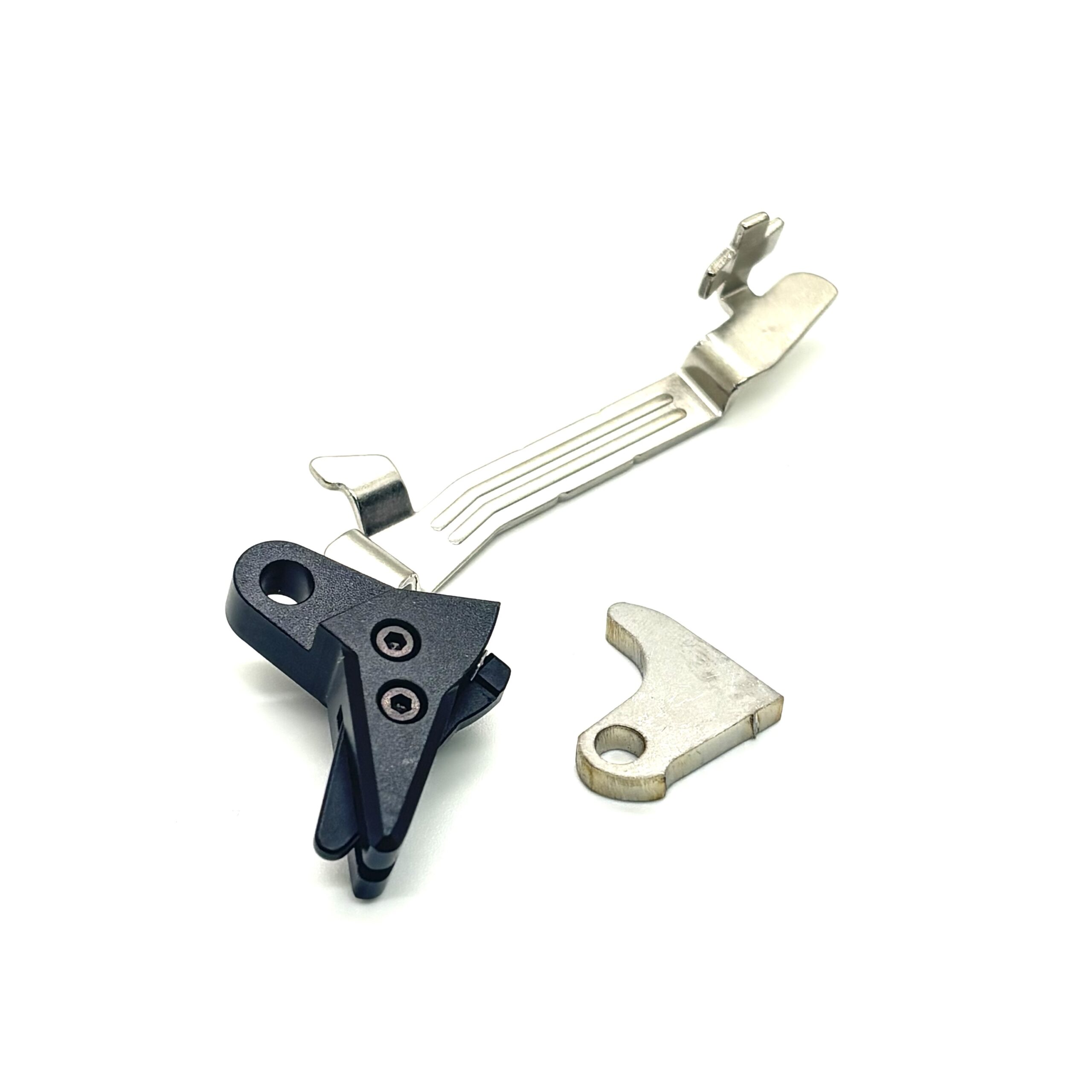Glock-Mod GLOCK 43 43X 48 FRT V3 TRIGGER BAR COMPLETE KIT / 6061 Aluminum Shoe + Slimline Bar + Steel Curved Trip — image 2