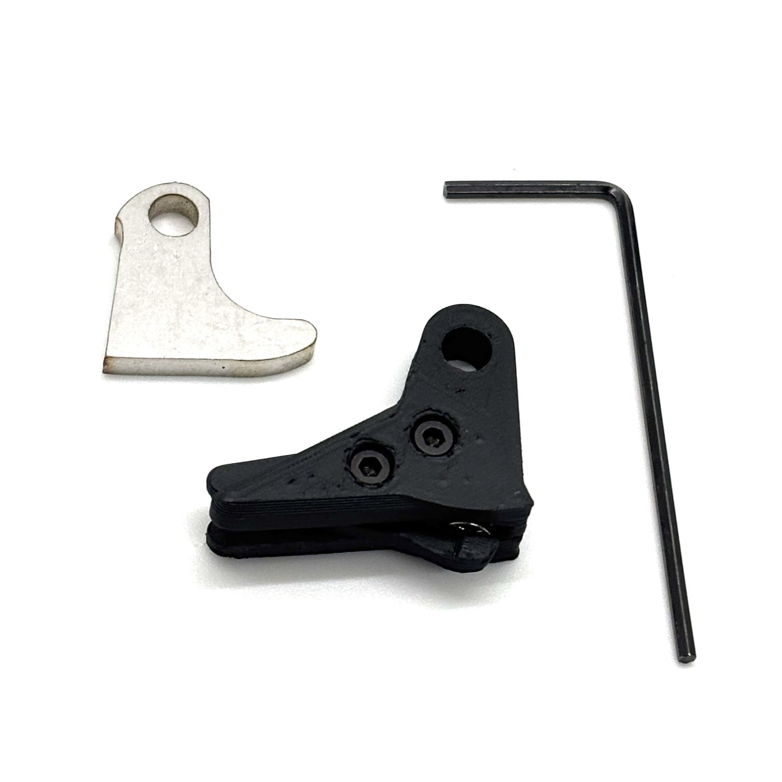 Glock-Mod Glock FRT Polymer V3 Trigger Shoe Kit with Safety and Curved Steel Trip for All Glocks – Black — image 2