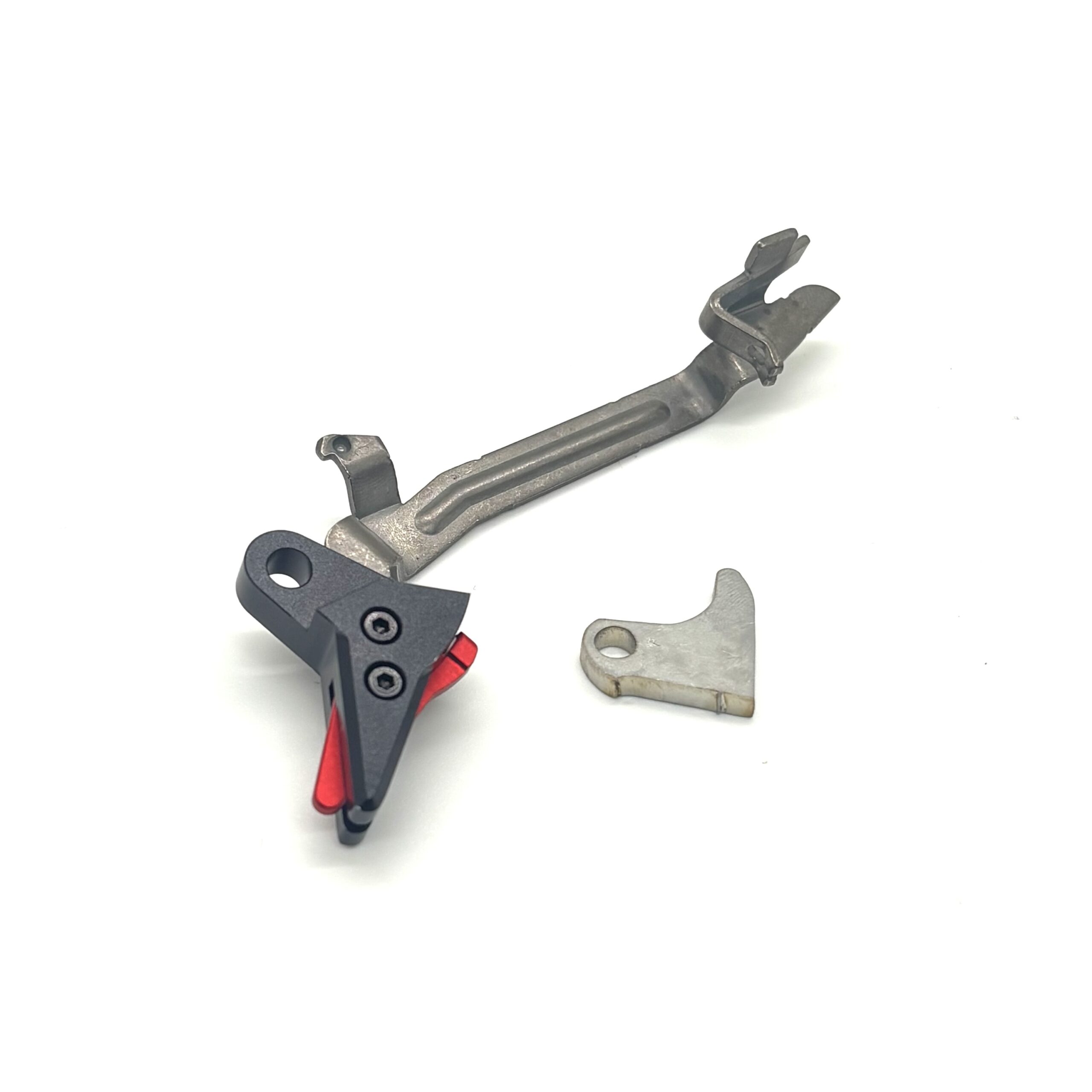 Glock-Mod GLOCK FRT V3 6061 ALUMINUM TRIGGER SHOE &amp; BAR KIT, Gen 1 2 3 4, .45ACP, 10mm (OEM Glock Trigger Bar SP01194)