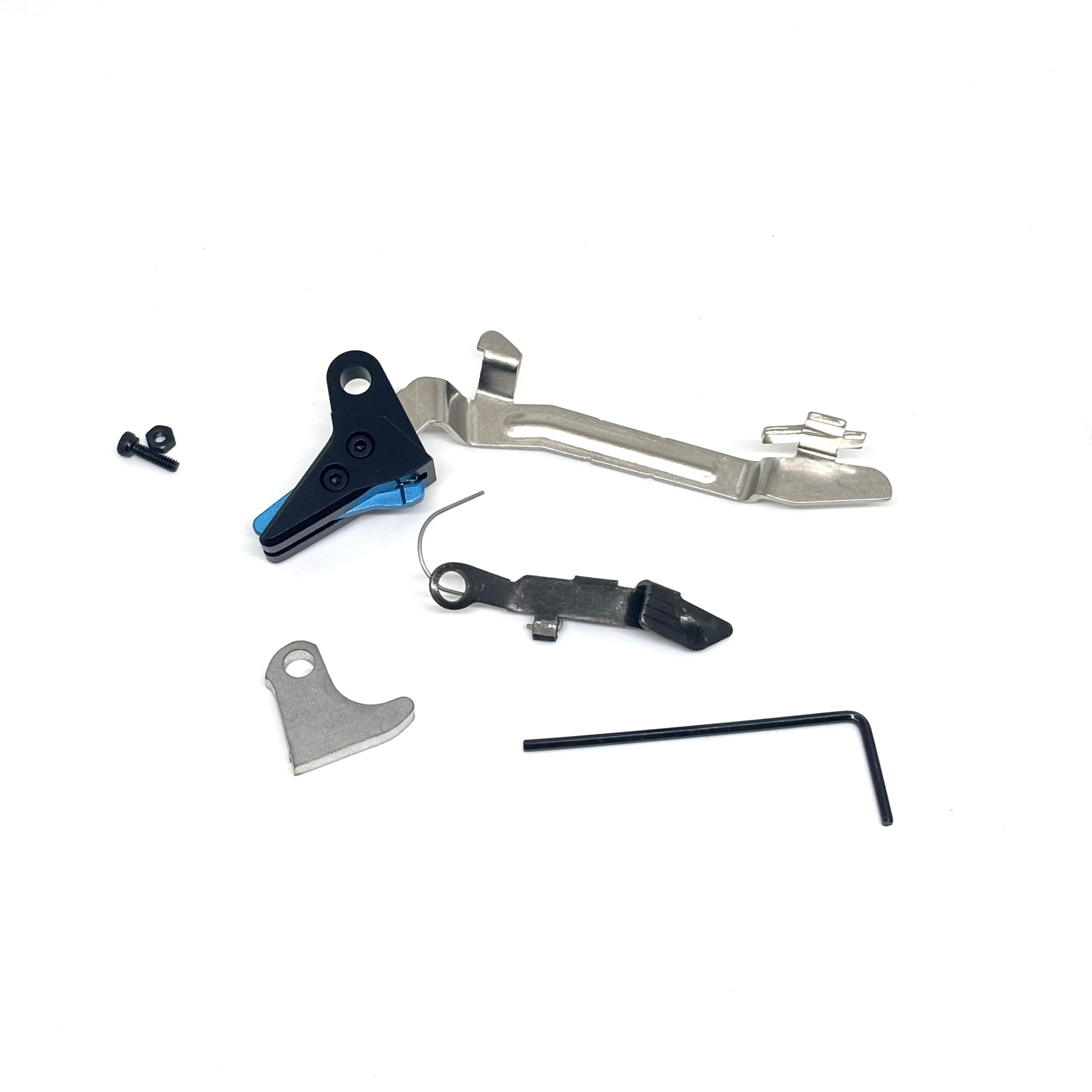 Glock-Mod GLOCK FRT V3 6061 ALUMINUM TRIGGER SHOE &amp; BAR KIT, Gen 5, Gen 6, 9MM .40 .357