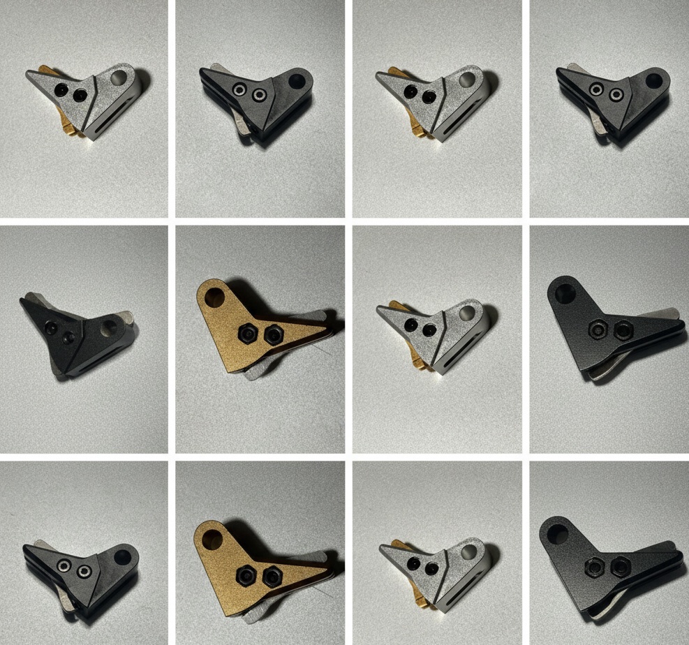 Glock-Mod Glock Standard Semi-Auto 6061 Aluminum Flat Glock Trigger Shoe Gen 1 2 3 4 for All Glocks — image 2