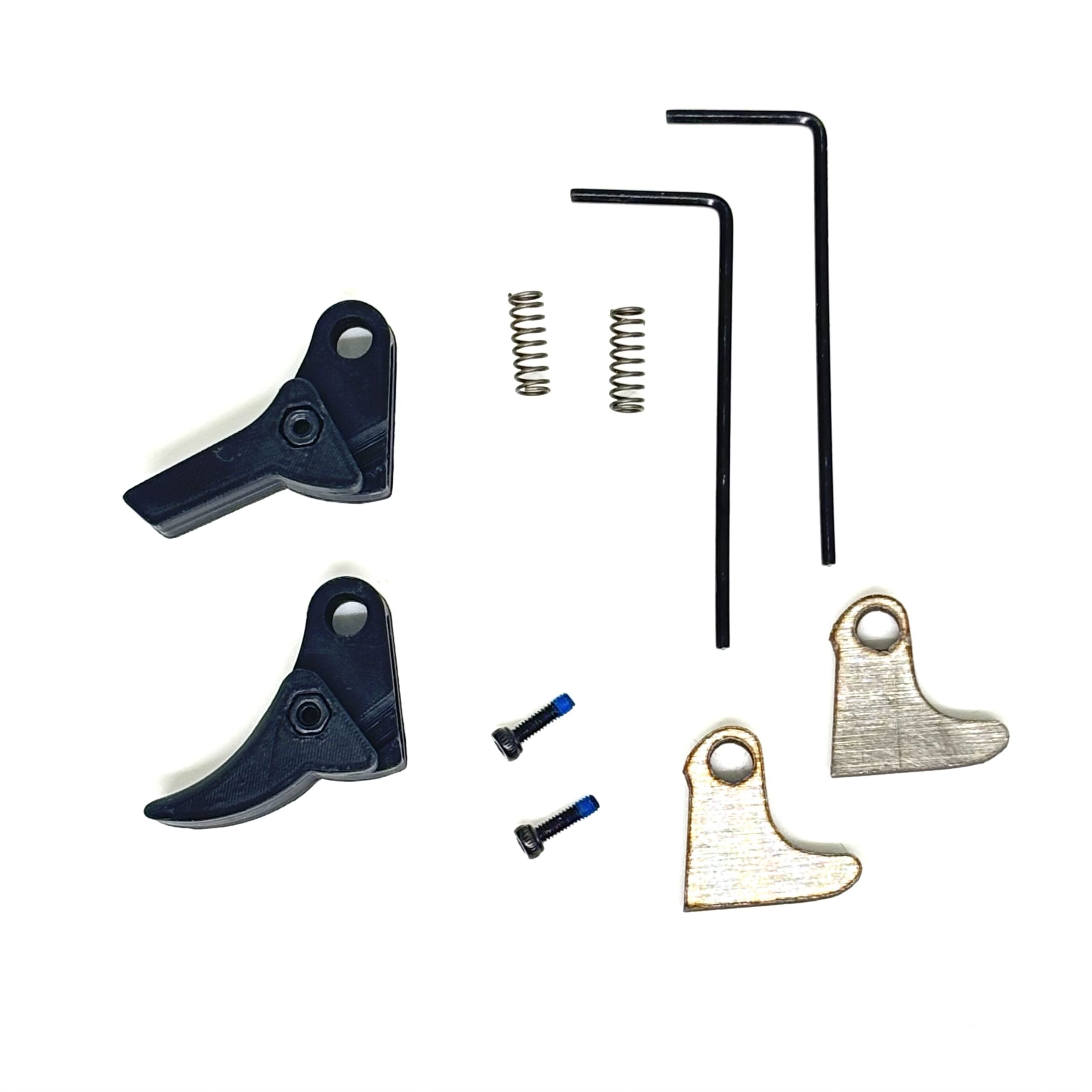 Glock-Mod POLYMER GLOCK FRT V2 TRIGGER SHOE KIT Black 2 Pack – Choose Style