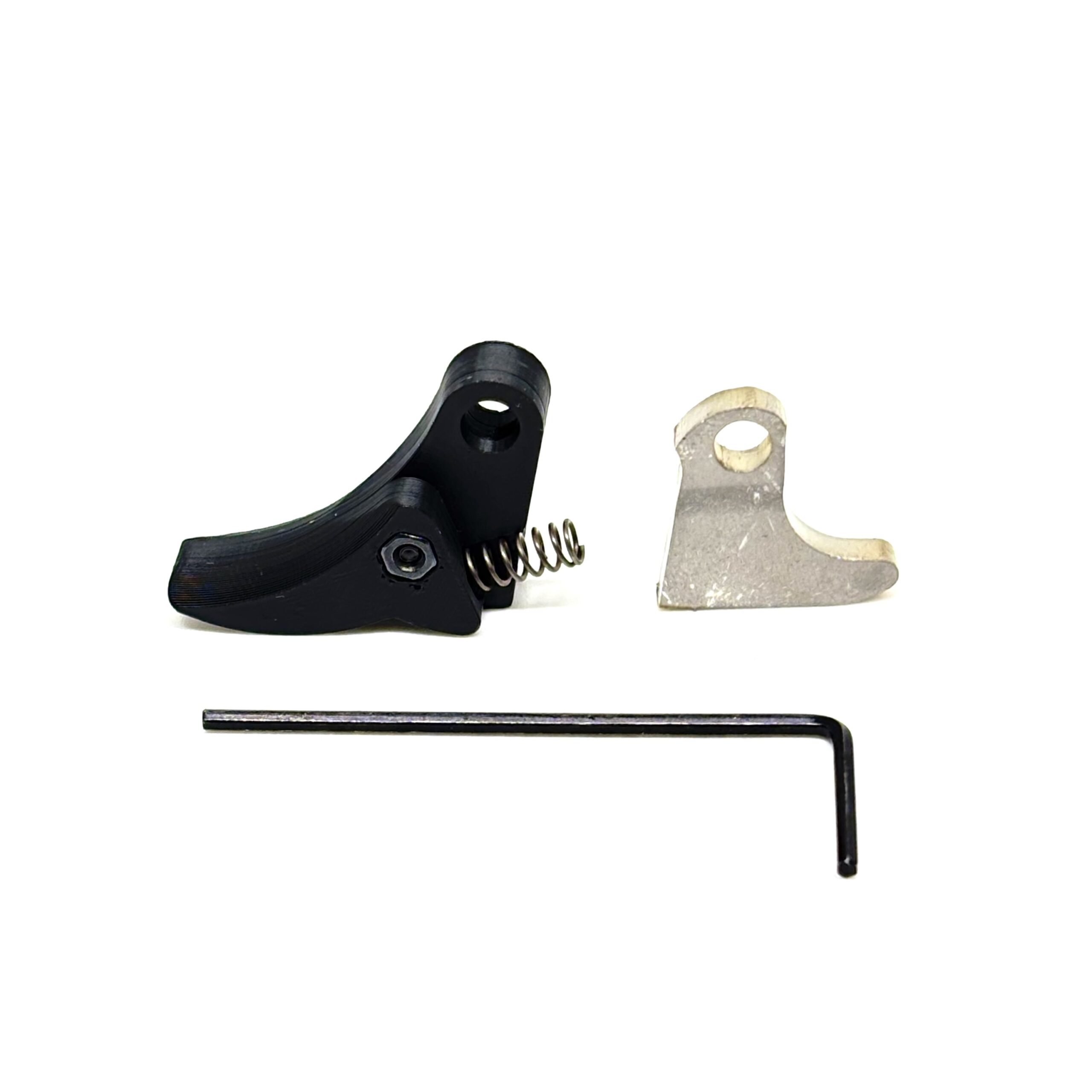 Glock-Mod POLYMER GLOCK FRT V2 TRIGGER SHOE KIT – Curved Black — image 2